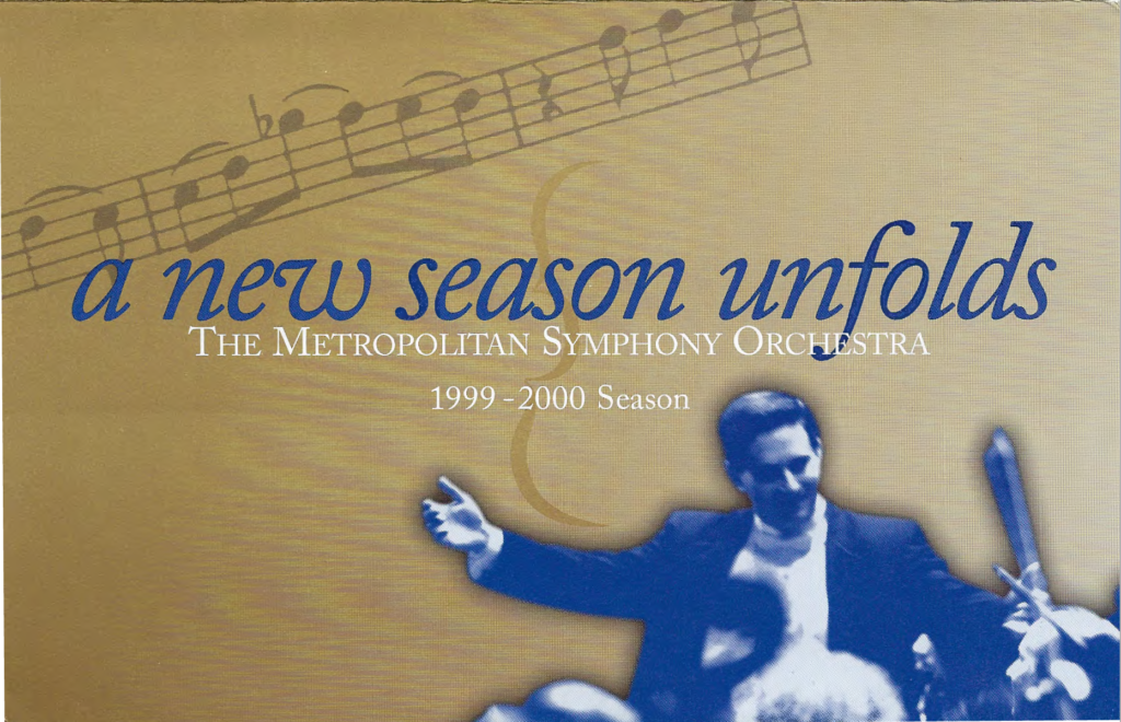 MSO 1999-2000 cover